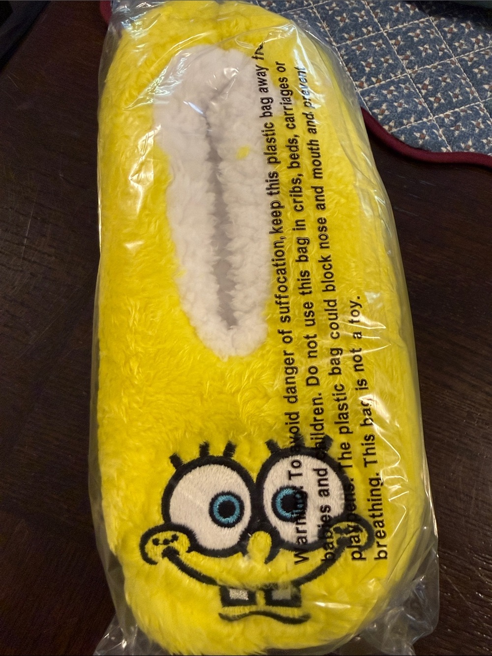 SpongeBob SquarePants Plush Slipper